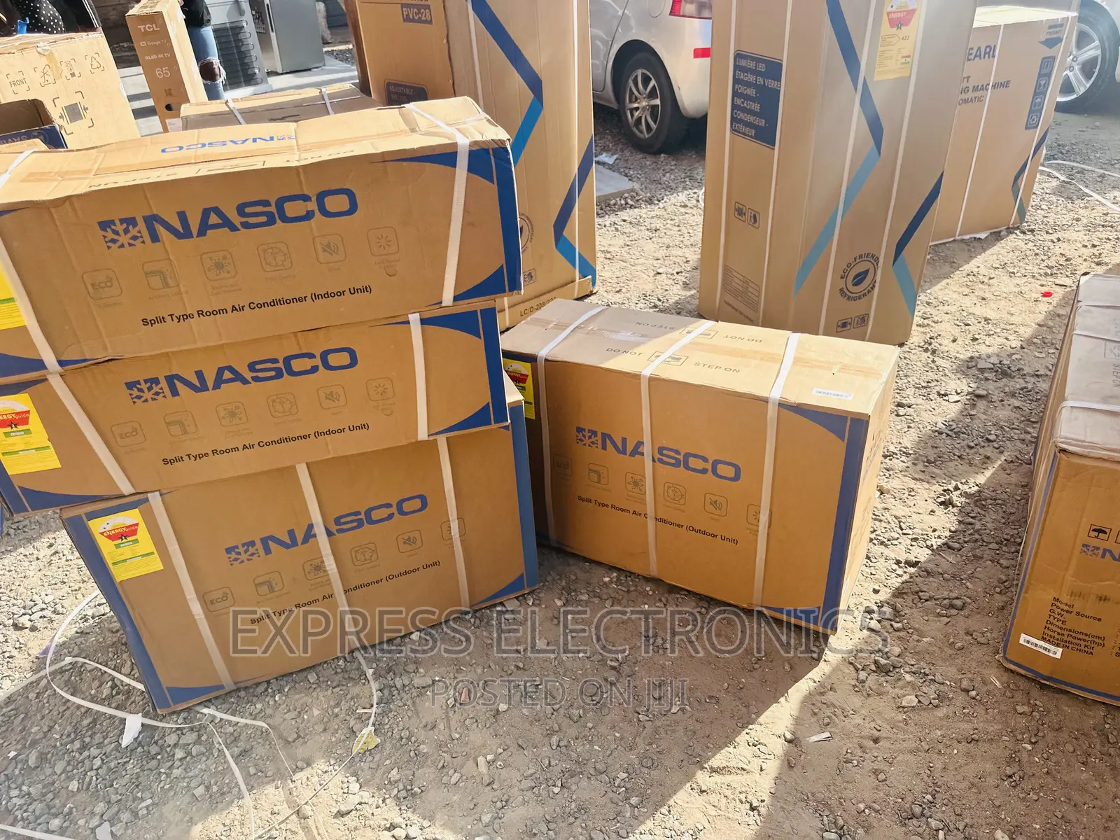 Auto Swigs Split R410 Gas Nasco 1.5hp Ac White .