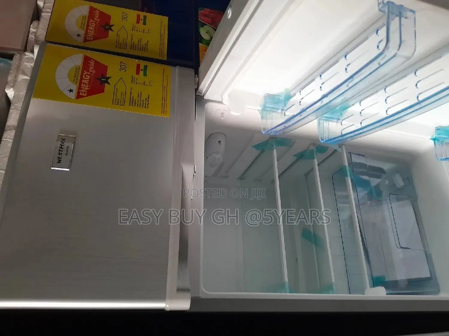 Silver Coloured Original Westpool Refrigerator