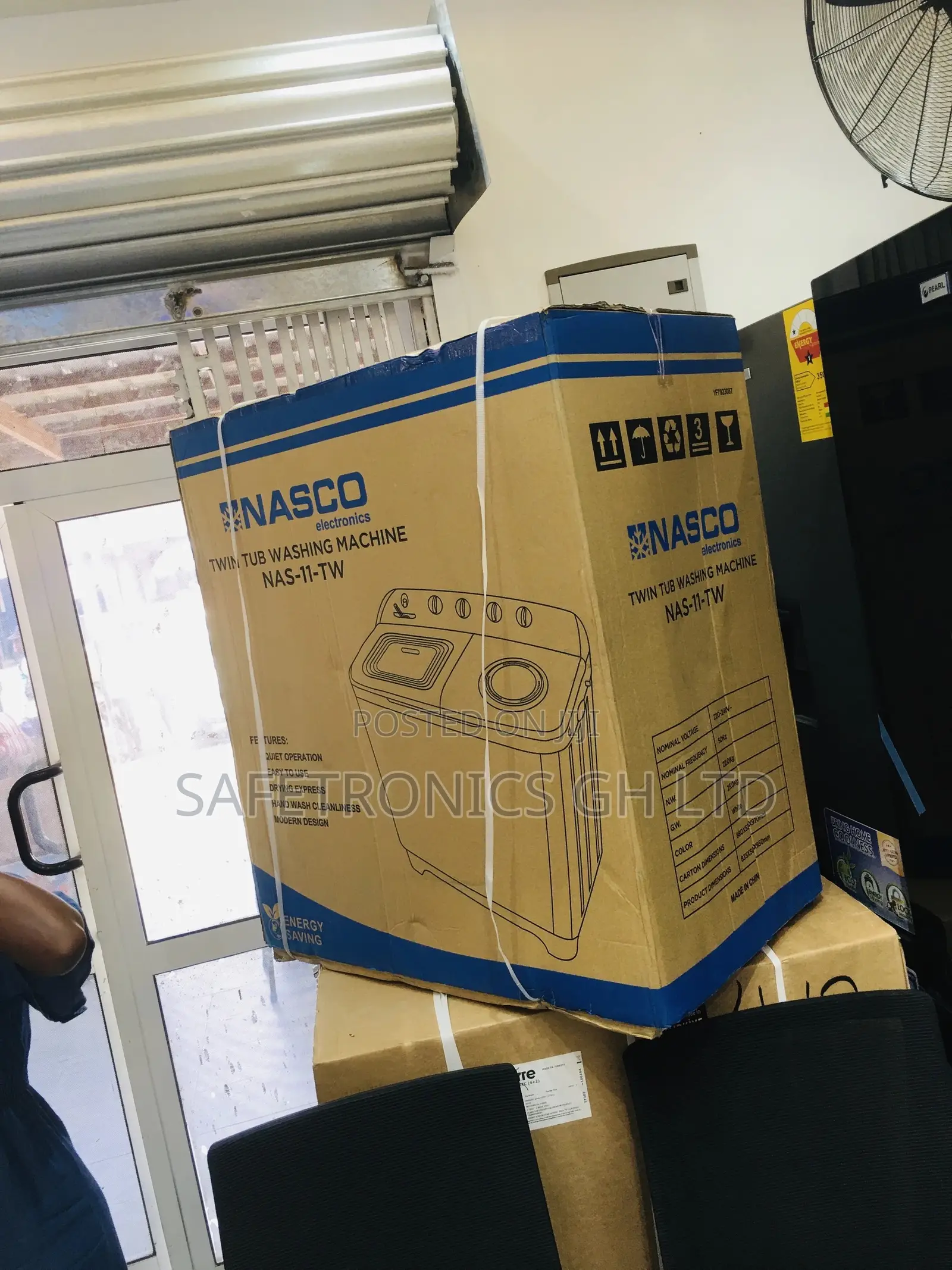 Nasco 11kg  Topload Washingmachine Semiautomatic Twintub