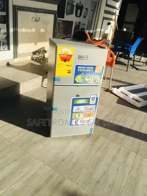 Gray Nasco Doubledoor Nasf2-120 Topfreezer Fridge