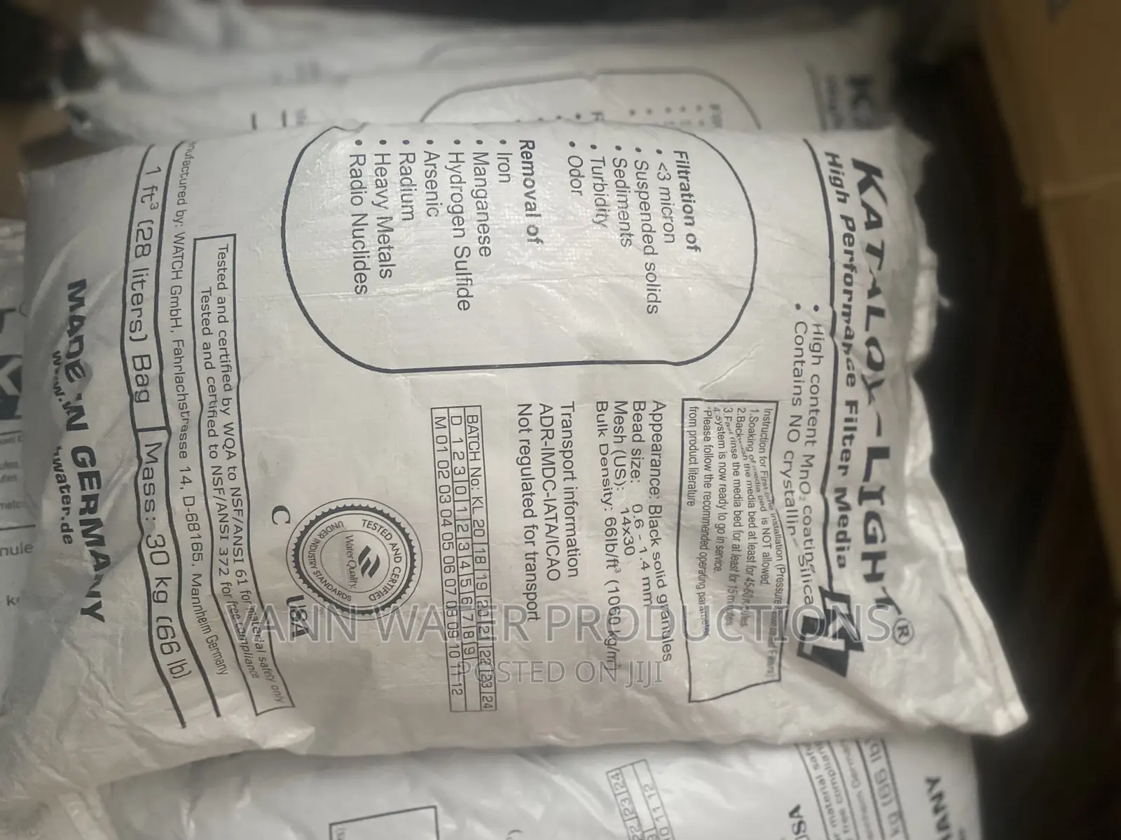 Katalox Available for Iron Removal