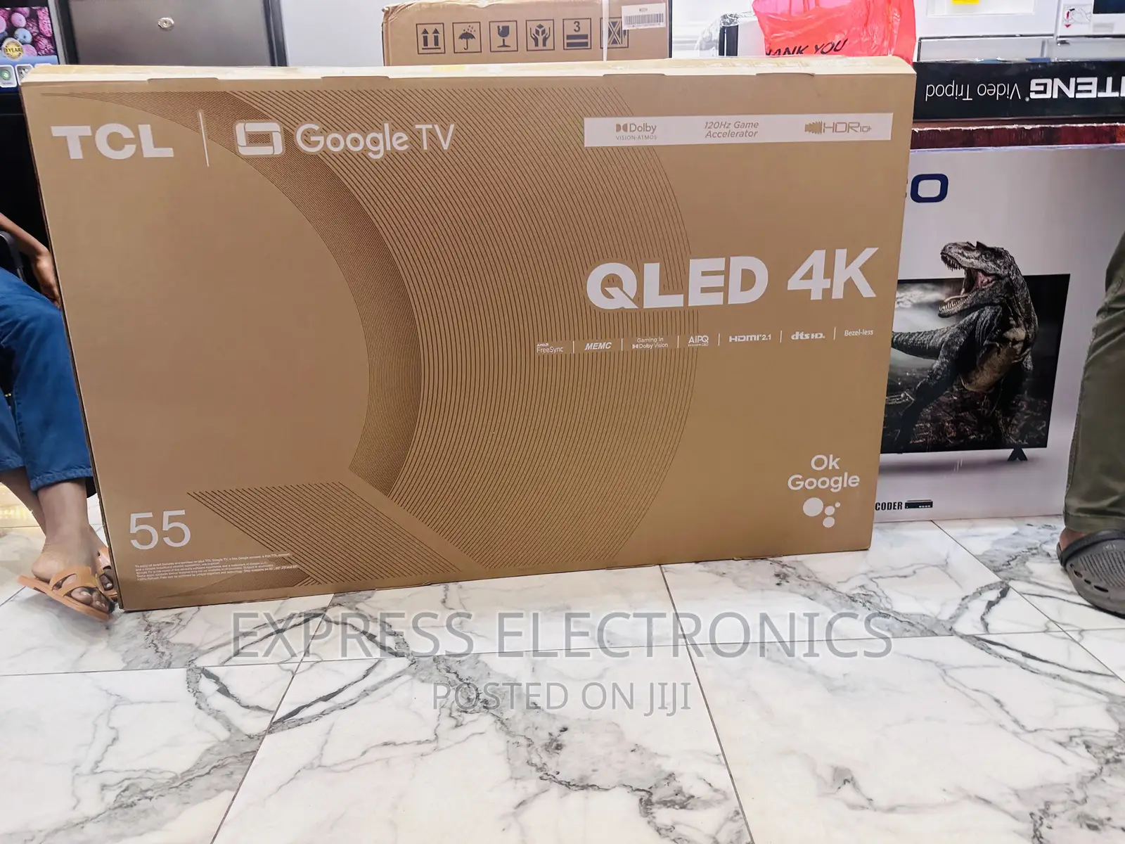 Best Buy for Less TCL 55”C654 Glossy Slim UHD QLED