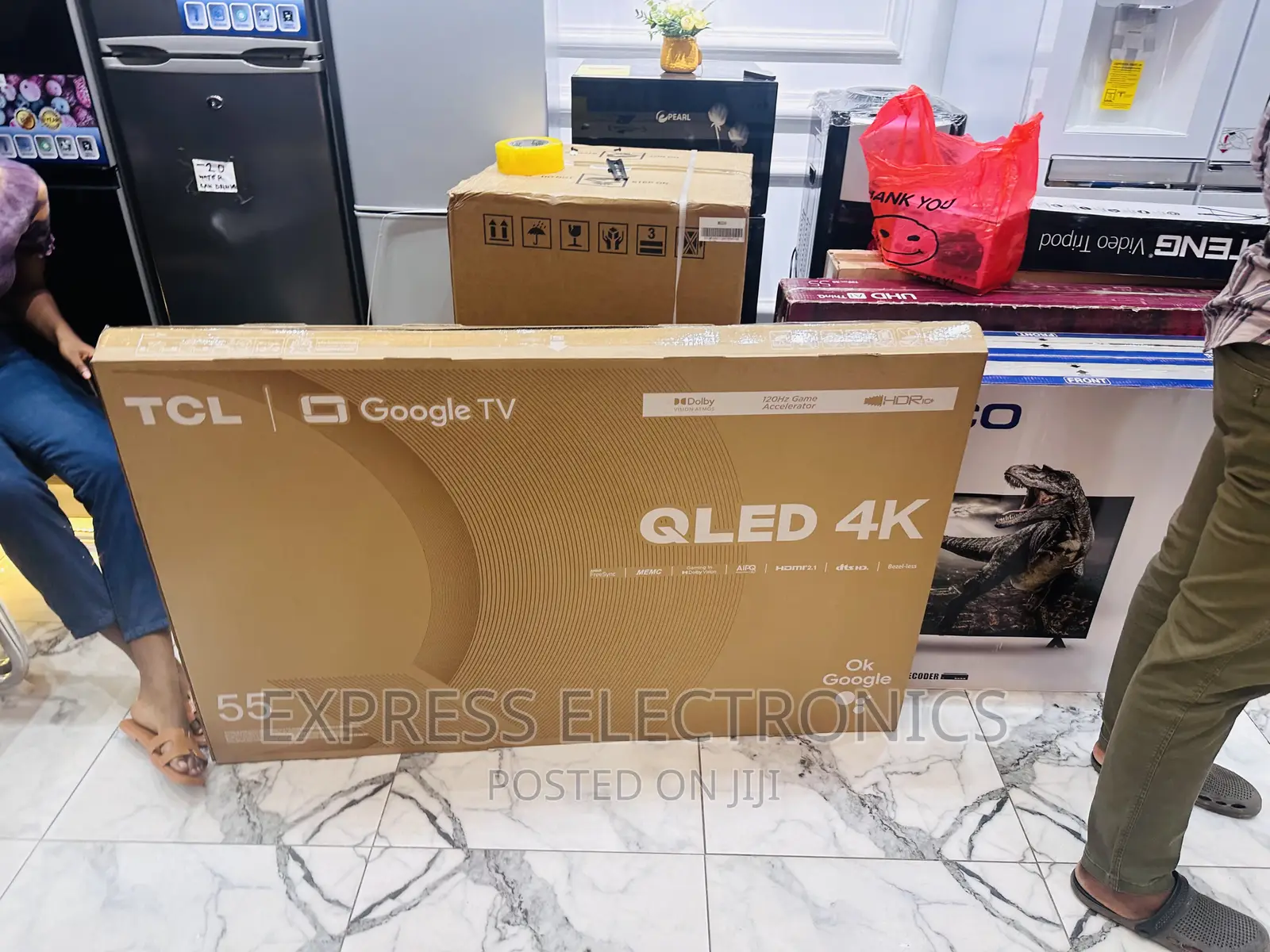 Fantastic Slim QLED UHD Smart Android TCL 55”C645