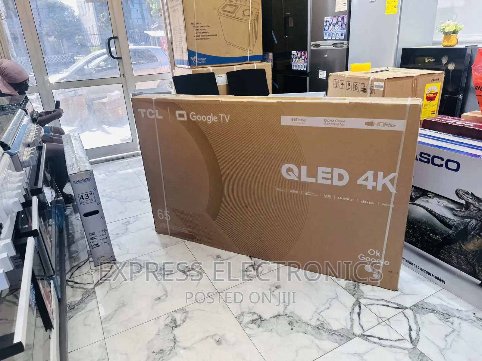 Image Quality Slim Uhd HDR Qled TCL 65”C645