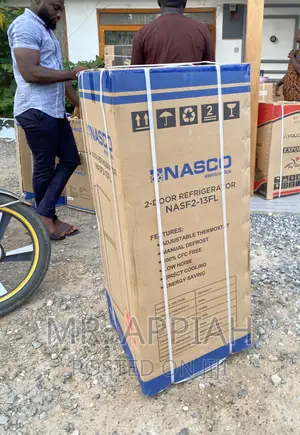 Extremely Chilling Nasco Nasf2-13 Double Door Fridge.