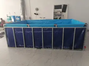 Portable High Quality Tarpaulin Fish Pond