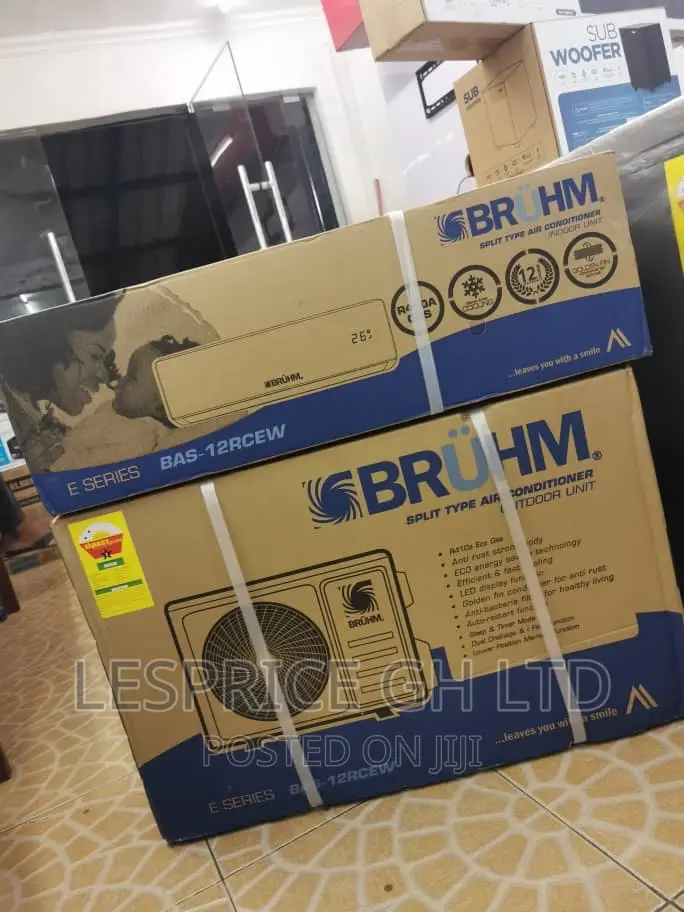 Bruhm 1.5hp R410gas Air Condition