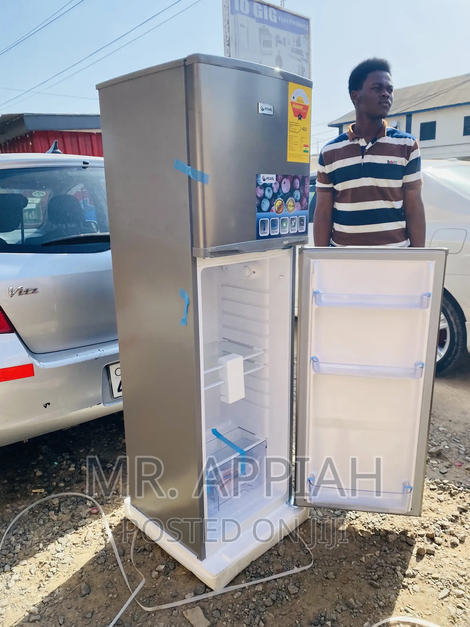 Energy Sufficient Pearl Pf-270ix 2 Door Electric Fridge.