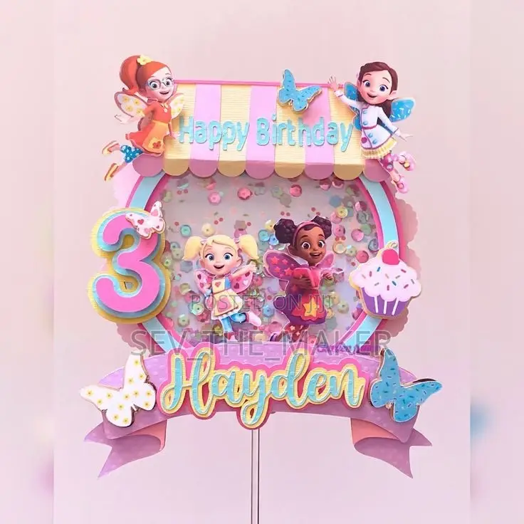 Cake Toppers and Package Boxes
