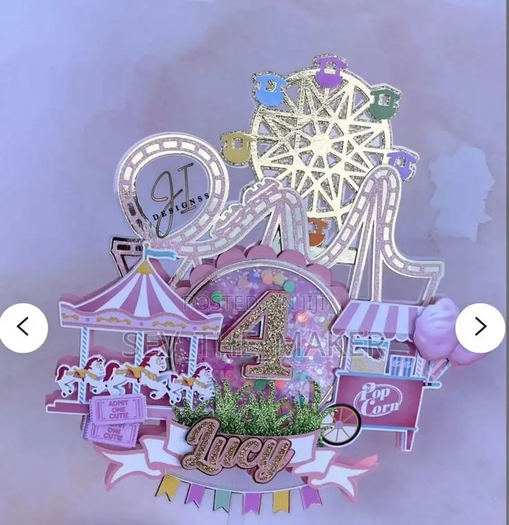 Cake Toppers and Package Boxes