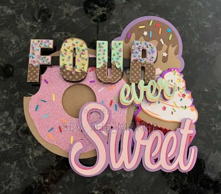 Cake Toppers and Package Boxes