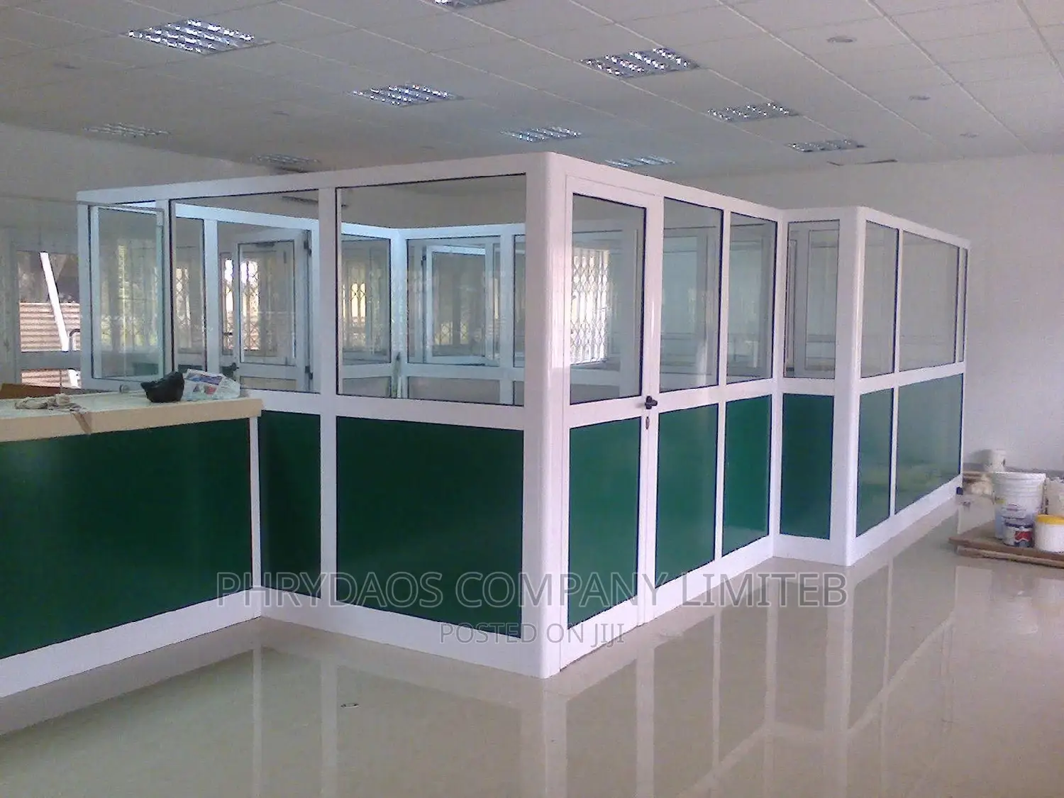 Office Aluminium Glass Partition