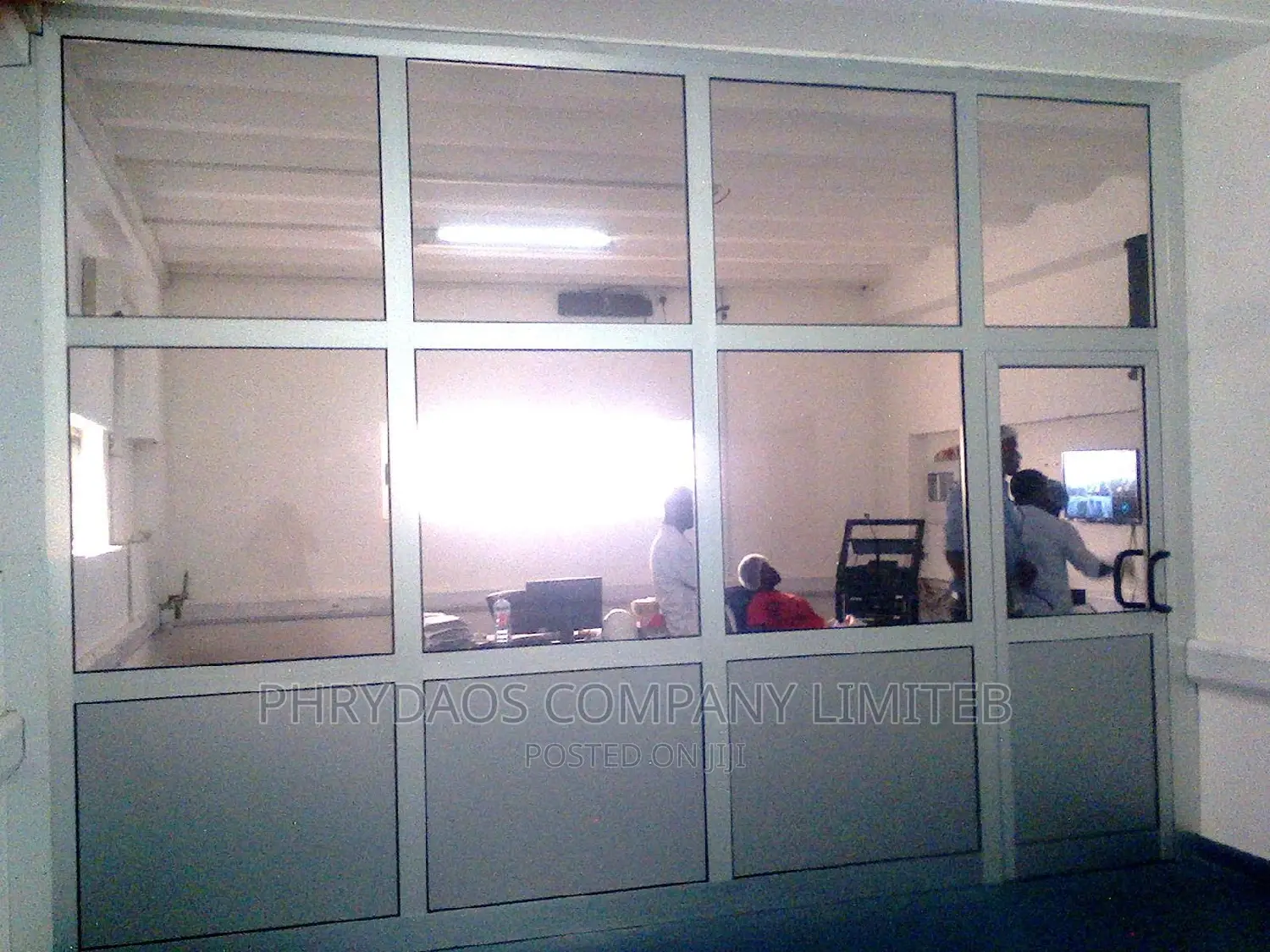 Office Aluminium Glass Partition