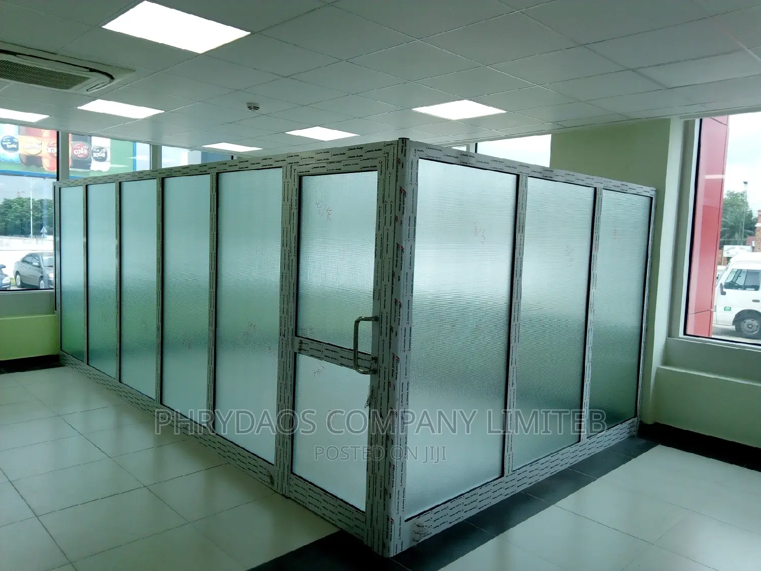 Office Aluminium Glass Partition