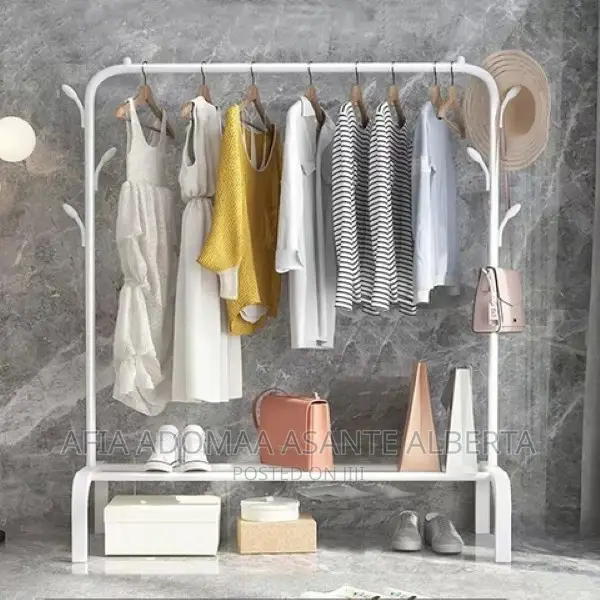 Cloth Hanger With Shoe Rack
