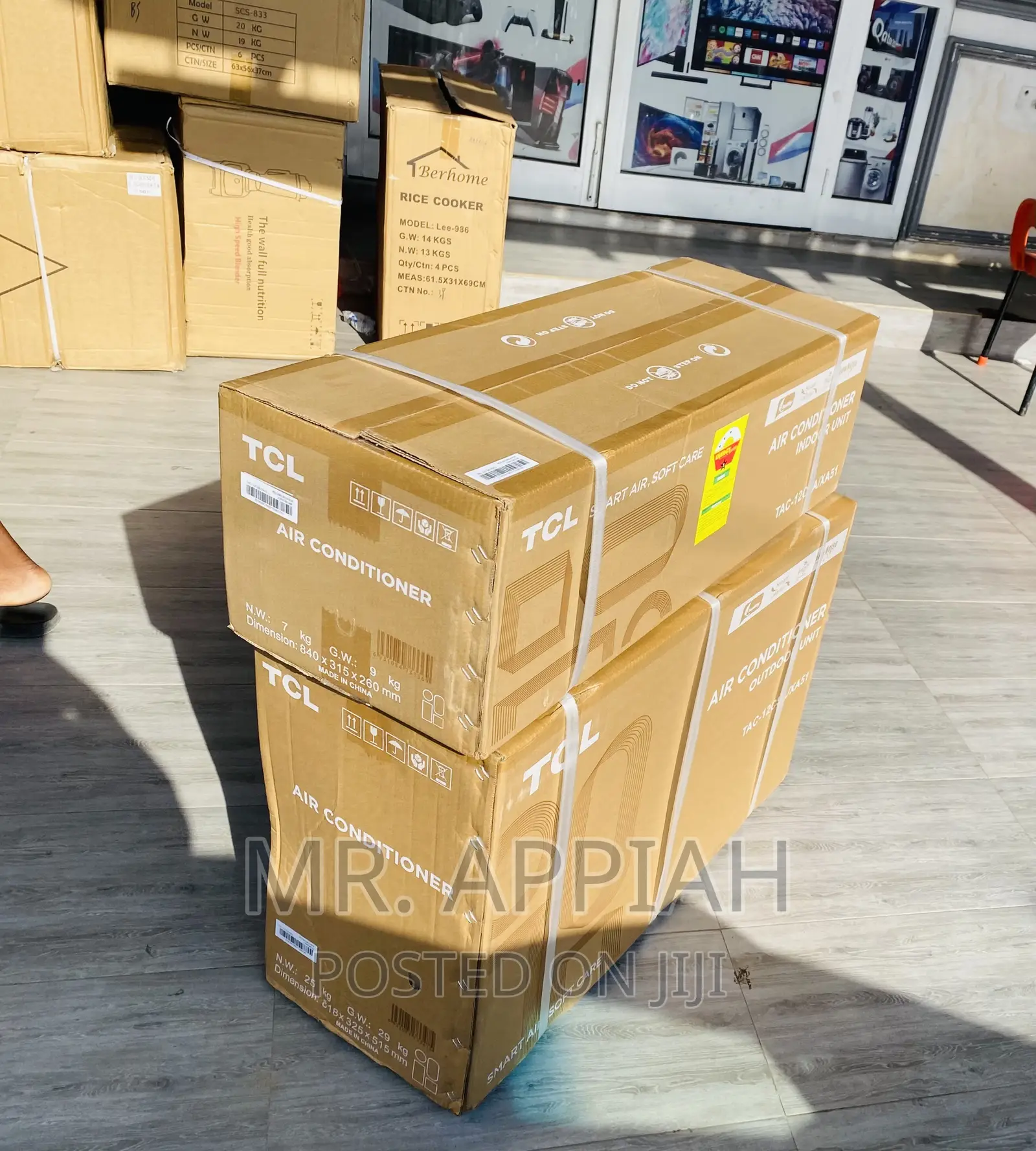 Top Notch TCL 1.5hp Inverter Mirror Gray 