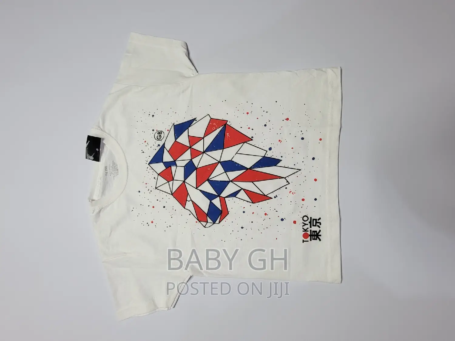 White Round Neck Boys Shirt