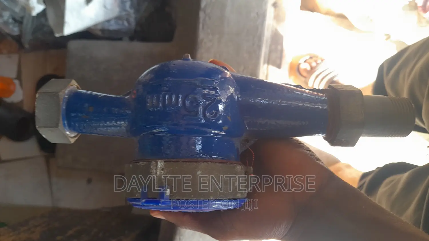 Water Meter 2", 1" Brass Meter