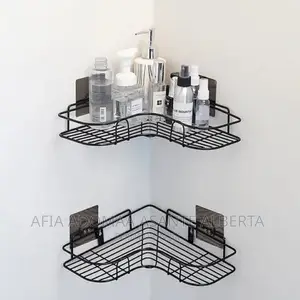 Metal Corner Shelf- 2 in 1