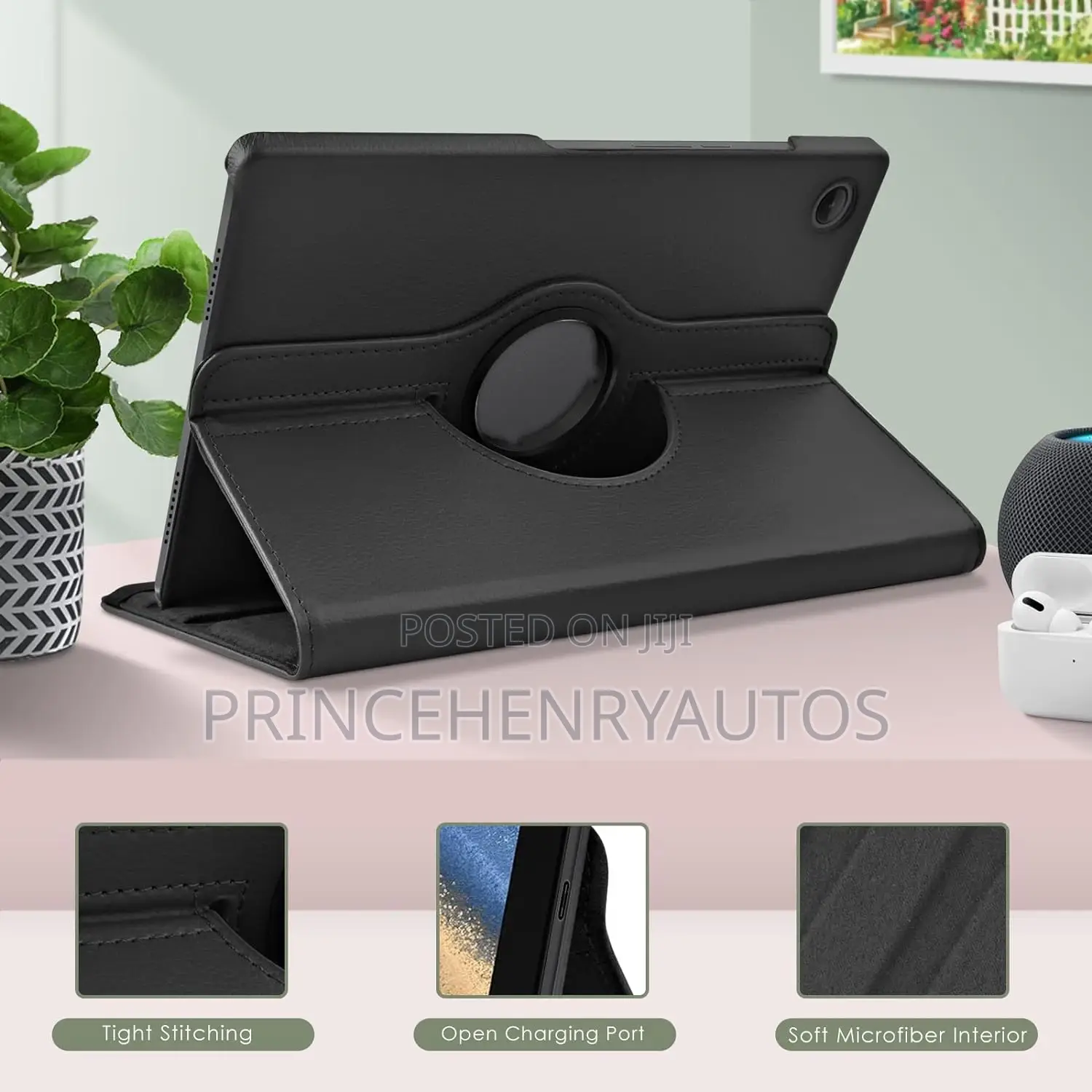 DETUOSI Rotating Case for Samsung Tab A8 10.5" SM-X200