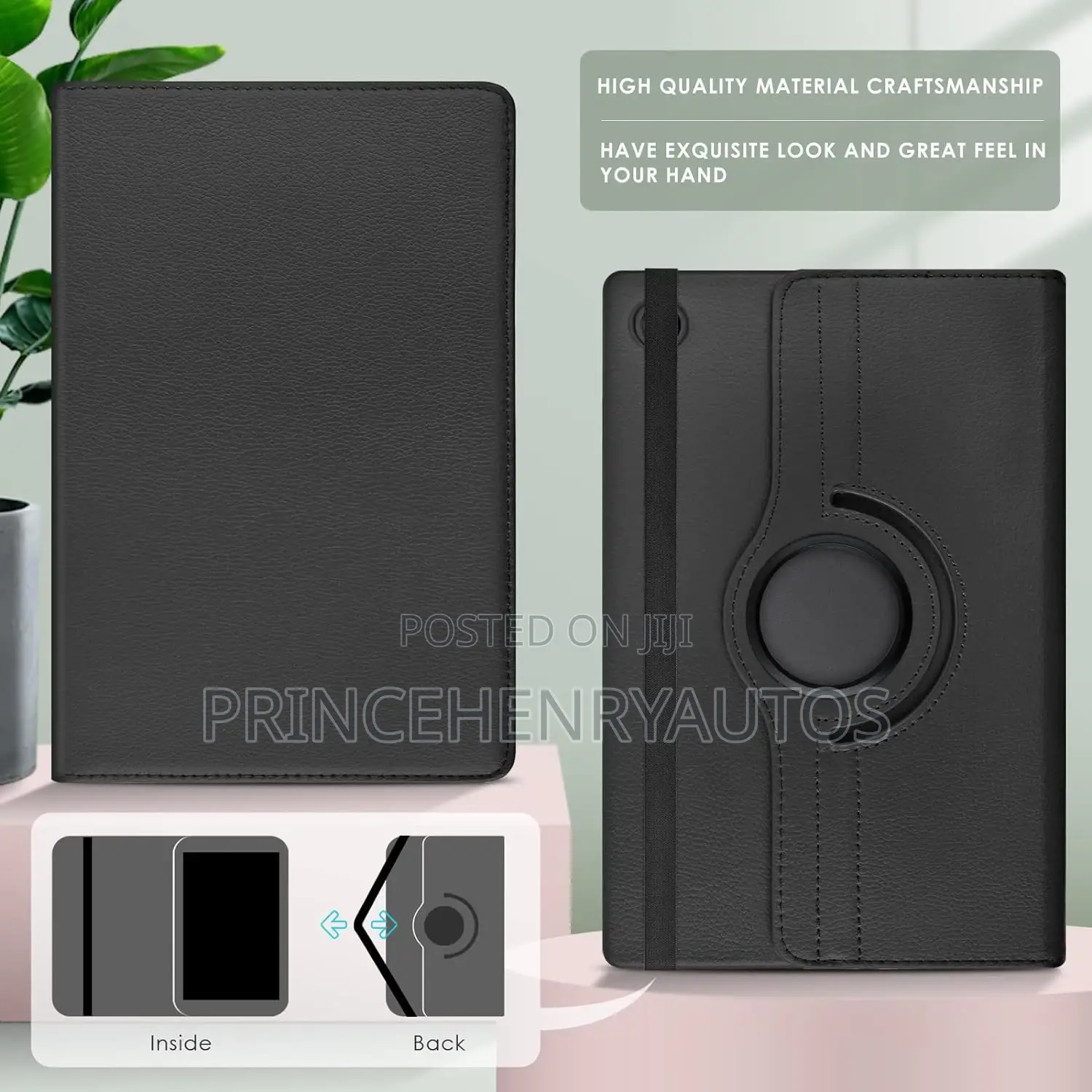 DETUOSI Rotating Case for Samsung Tab A8 10.5" SM-X200