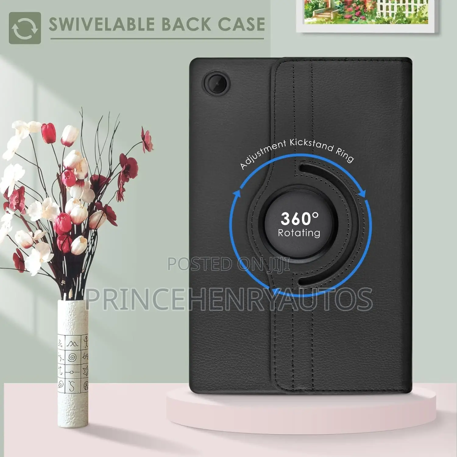 DETUOSI Rotating Case for Samsung Tab A8 10.5" SM-X200