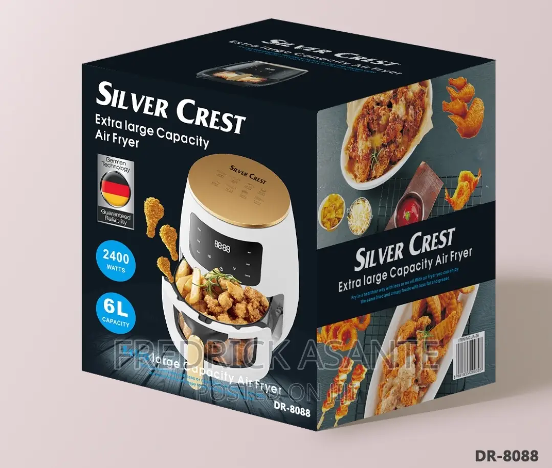 Silver Crest Digital Air Fryer 6l