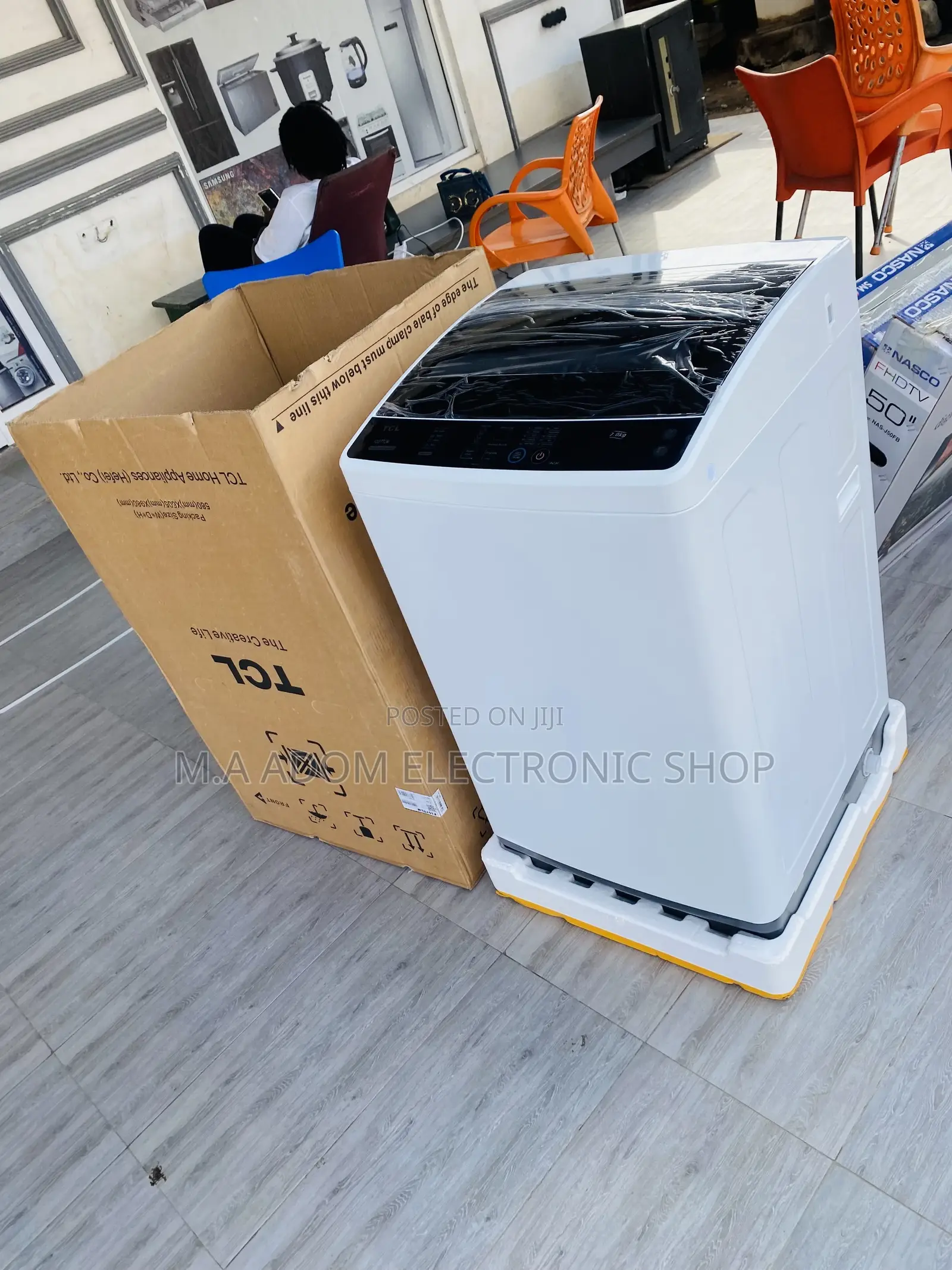 Unique TCL 8kg Top Load Semi-Automatic Washing