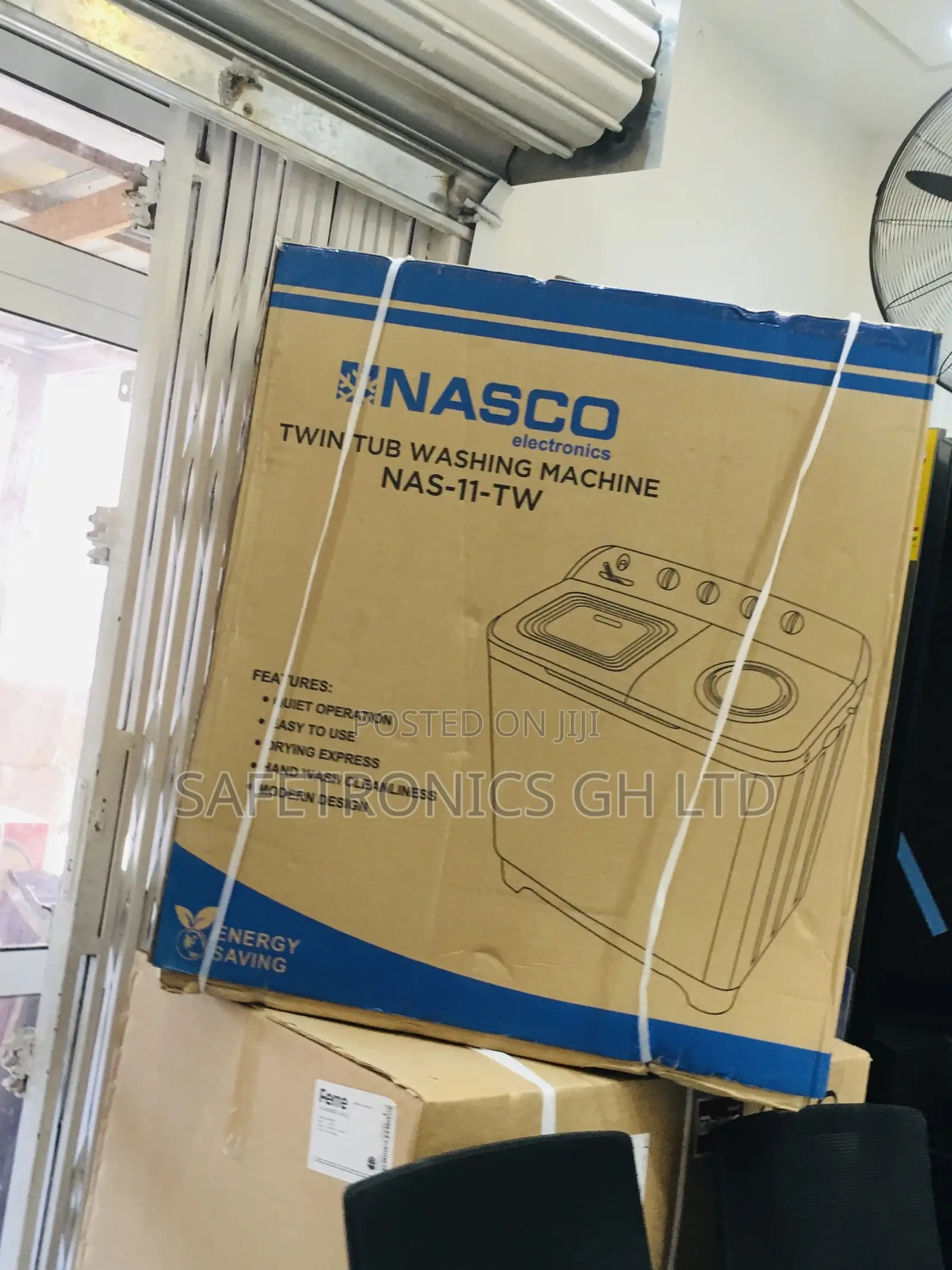 Washingmachine Semiautomatic Topload Nasco 11kg Electric