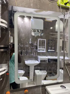 Mirror With LED Lights