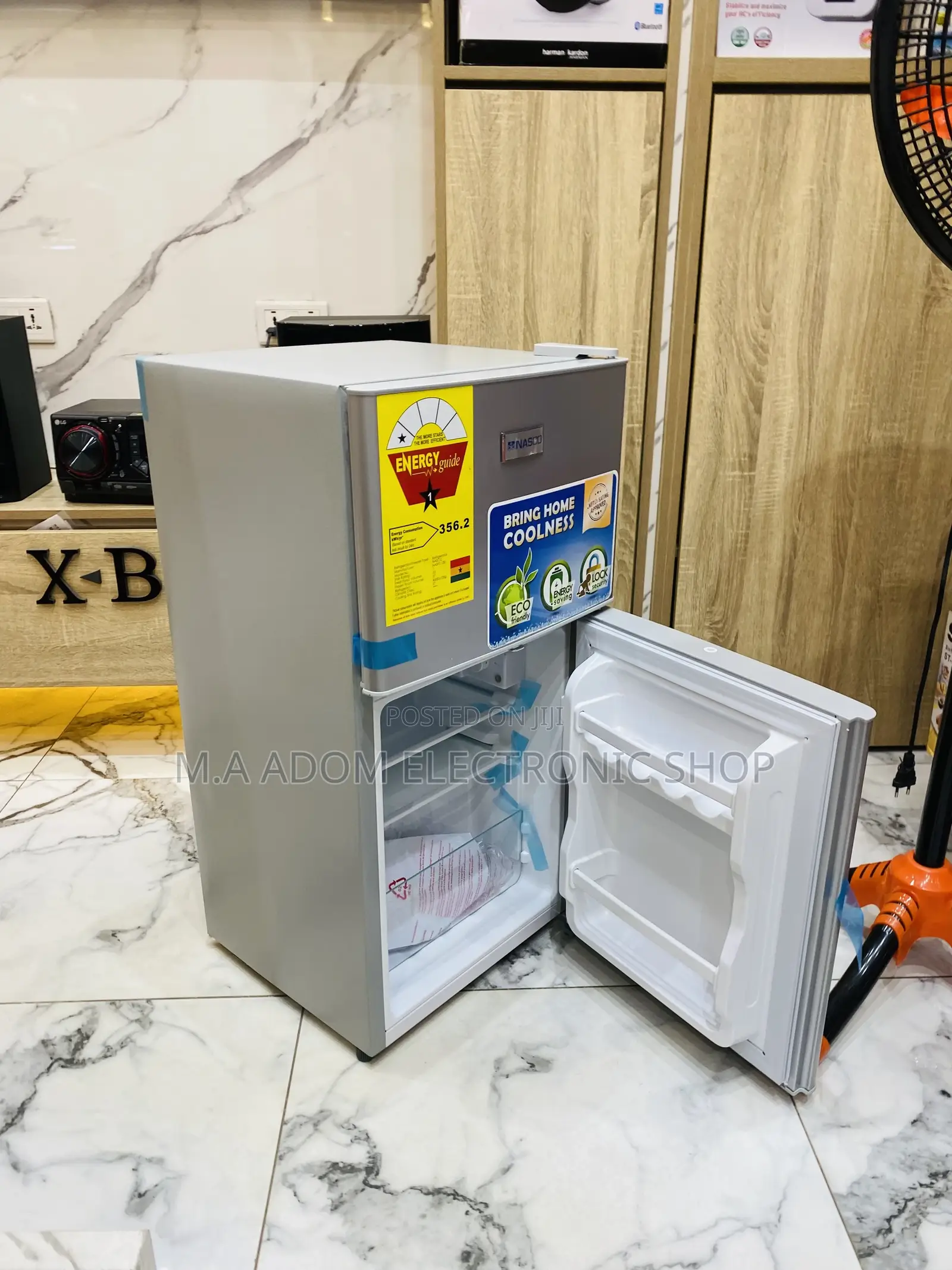 Original Nasco Double Door Table Top Fridge Nasf2-13.