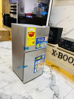Brand New Nasco Nasf2-13 2 Door Table Top Fridge 