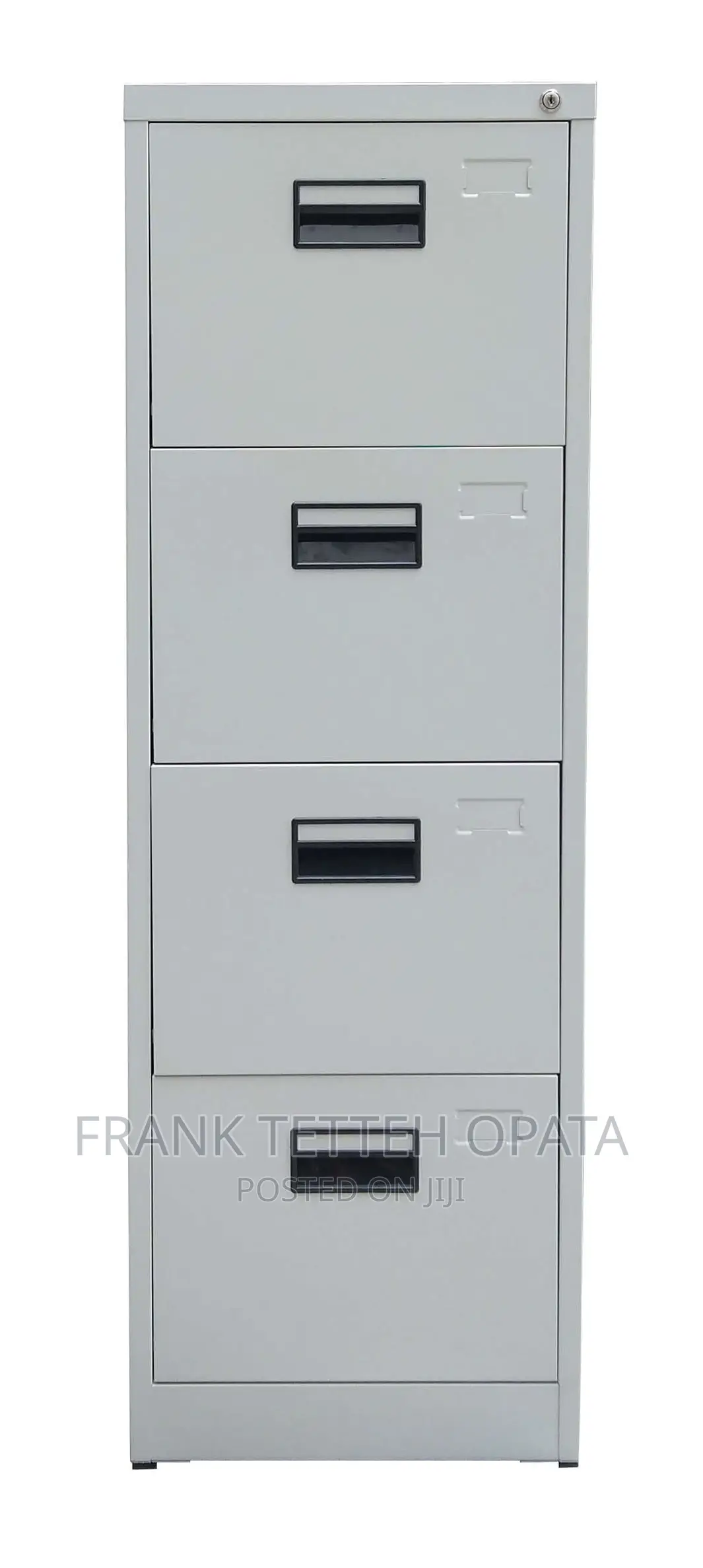 Office Metal Inbuilt Handle 4 Files Drawer