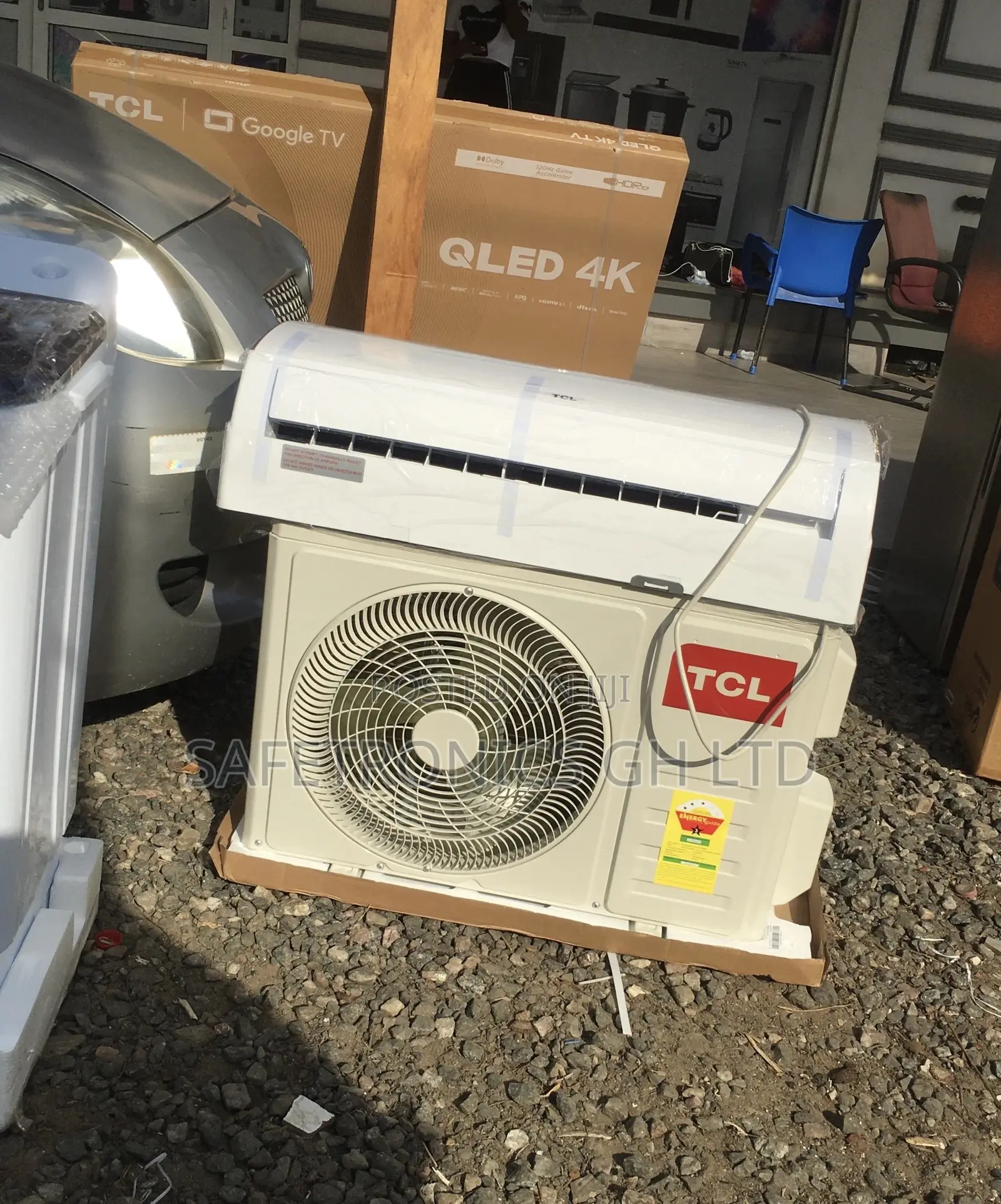 Airconditioner 1.5hp TCL White Split Gas Electric
