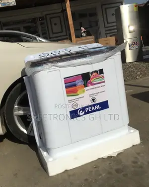 Semiautomatic 12kg Washingmachine Electric Topload Pearl