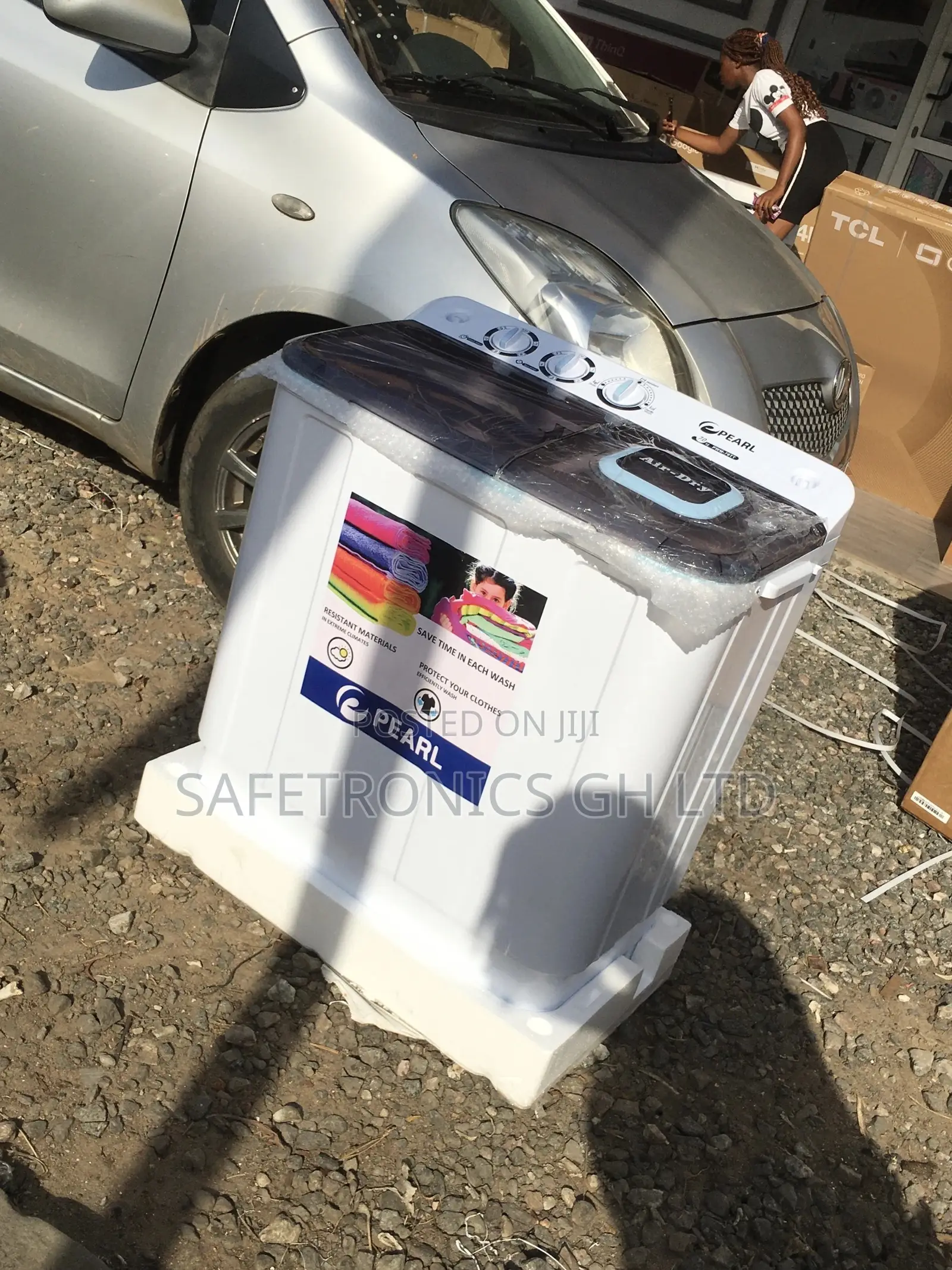 Topload Pearl Washingmachine 7kg Twintub Semiautomatic