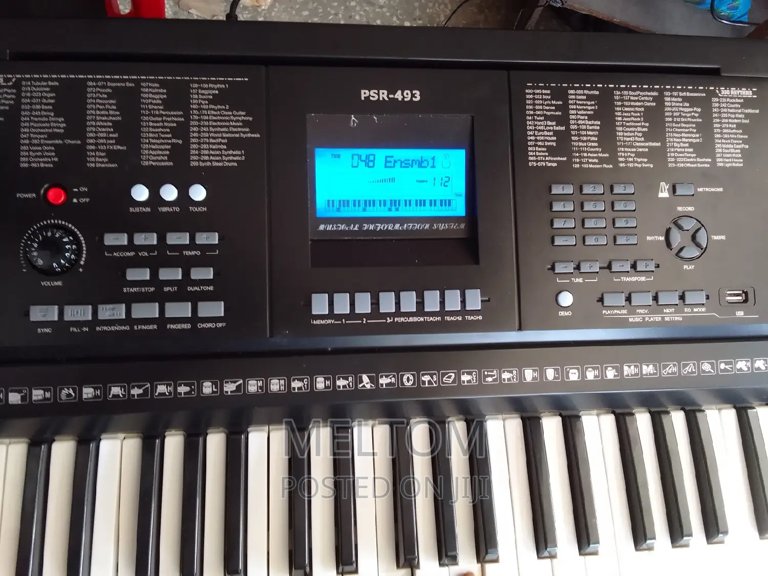 PSR-493 Keyboard