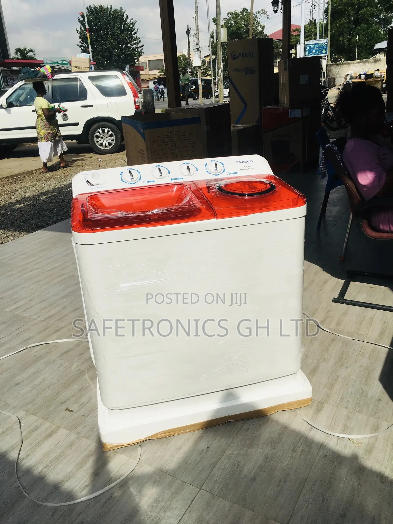 Topload Twintub 11kg Washingmachine Semiautomatic Nasco