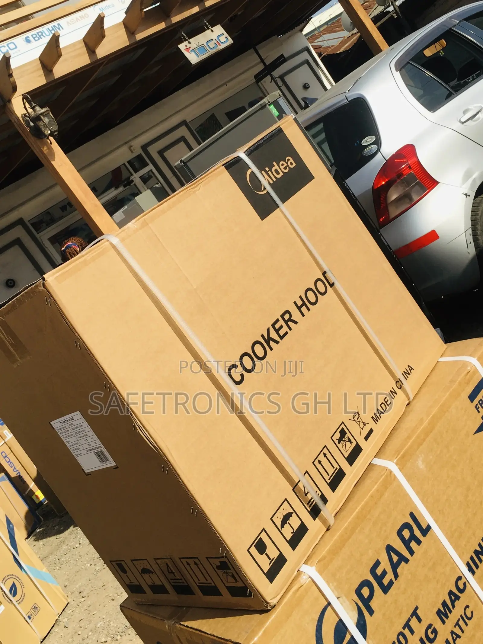 Reliable Midea T-Shape Range Hood Electric Sliver 60M21