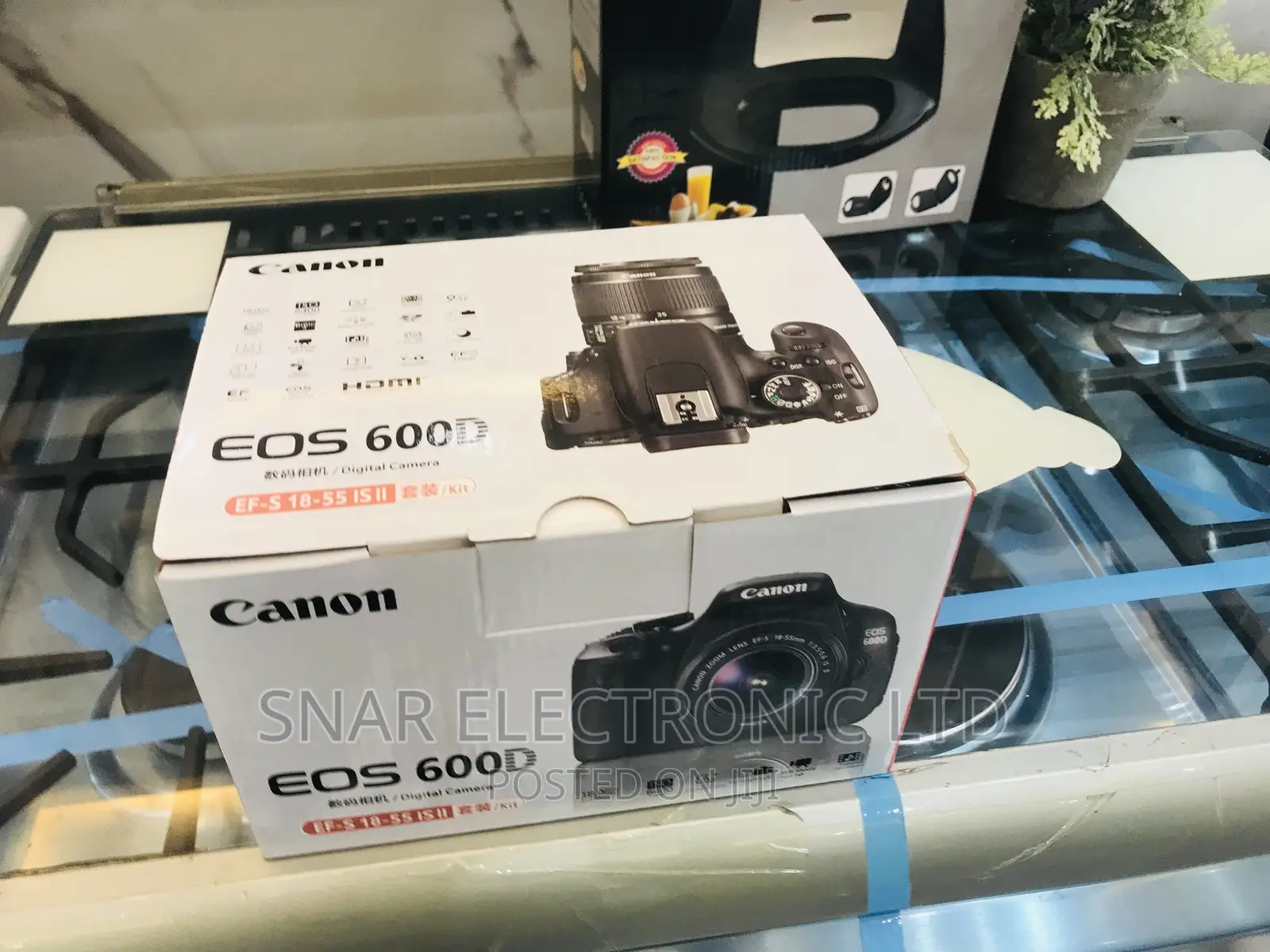 Efficient Canon Eos 600d 18mp Digital SLR Camera (Black)