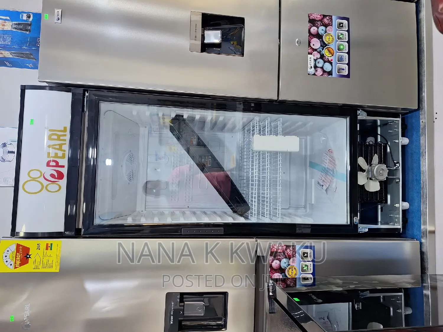 New in Box Pearl 300litres Single Door Fridge
