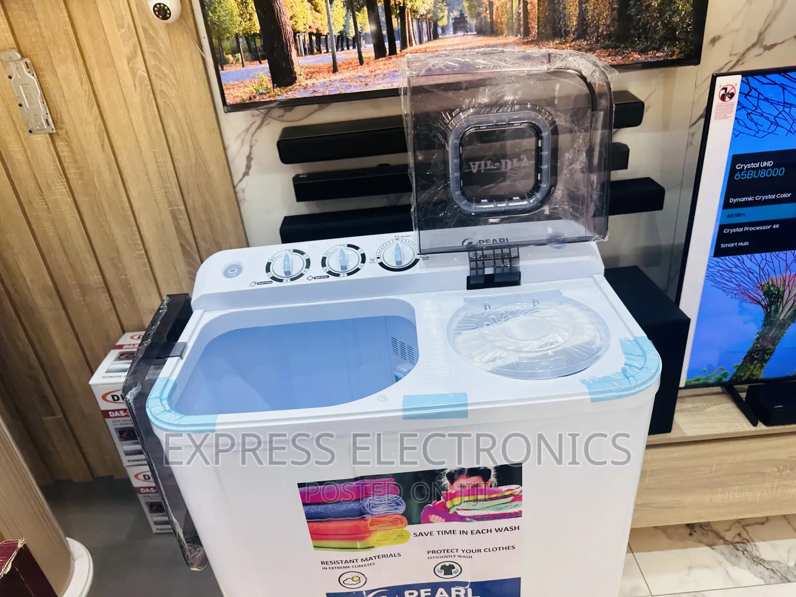 Perfect Program Washing Machine 12kg Topload Twintub.