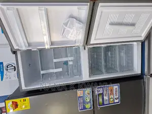 Nasco Nasd2-22kd Double Door Fridge With Bottom Freezer