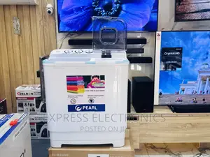 7kg Very Loving Sleek Twintub Washing Machine Pearl Topload