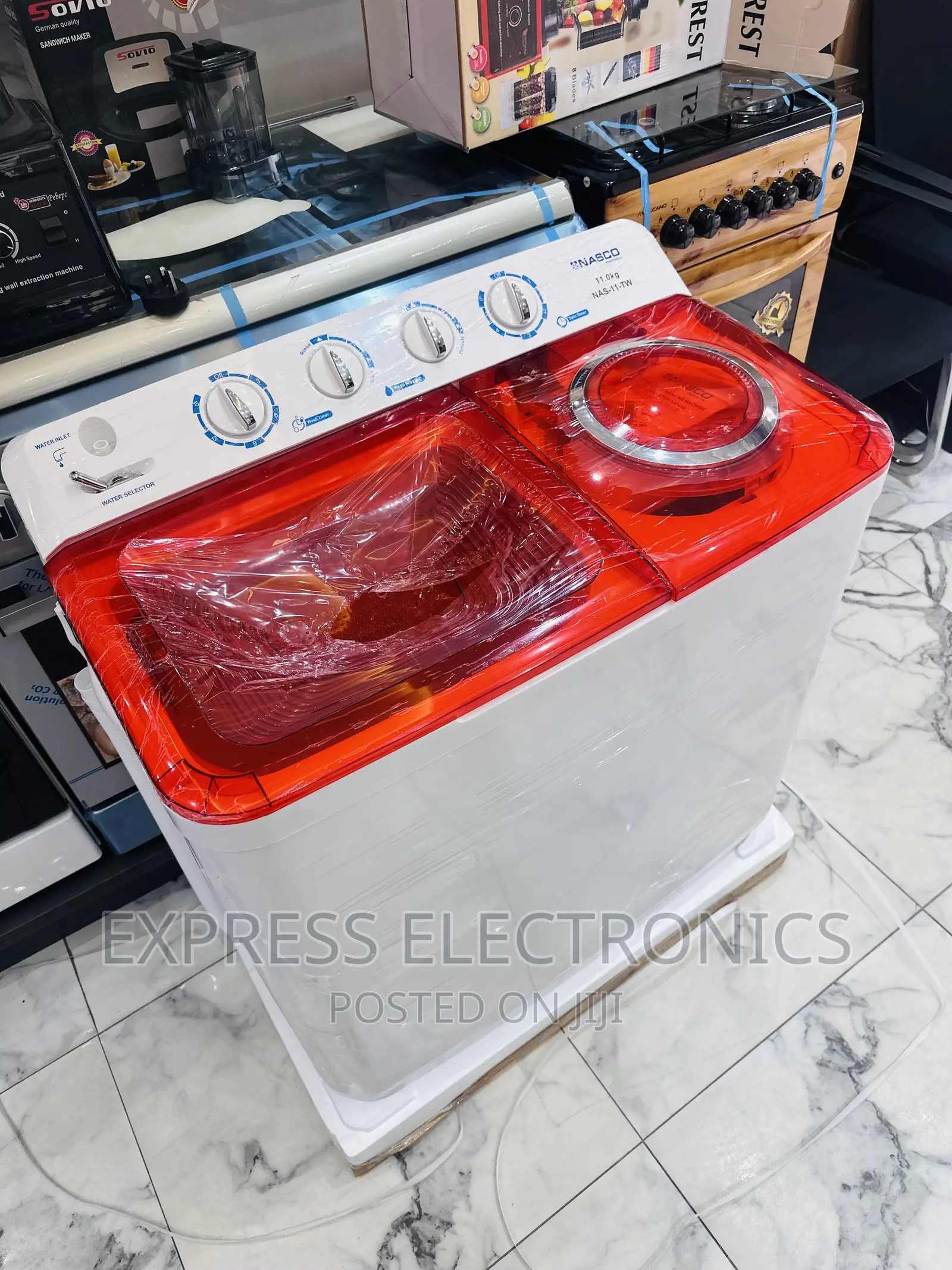 Program Selected Nasco Topload Washing Machine 11kg