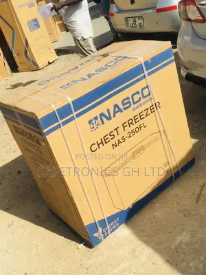Electric Nas-250fl Singledoor Chestfreezer 200 Liters Gray