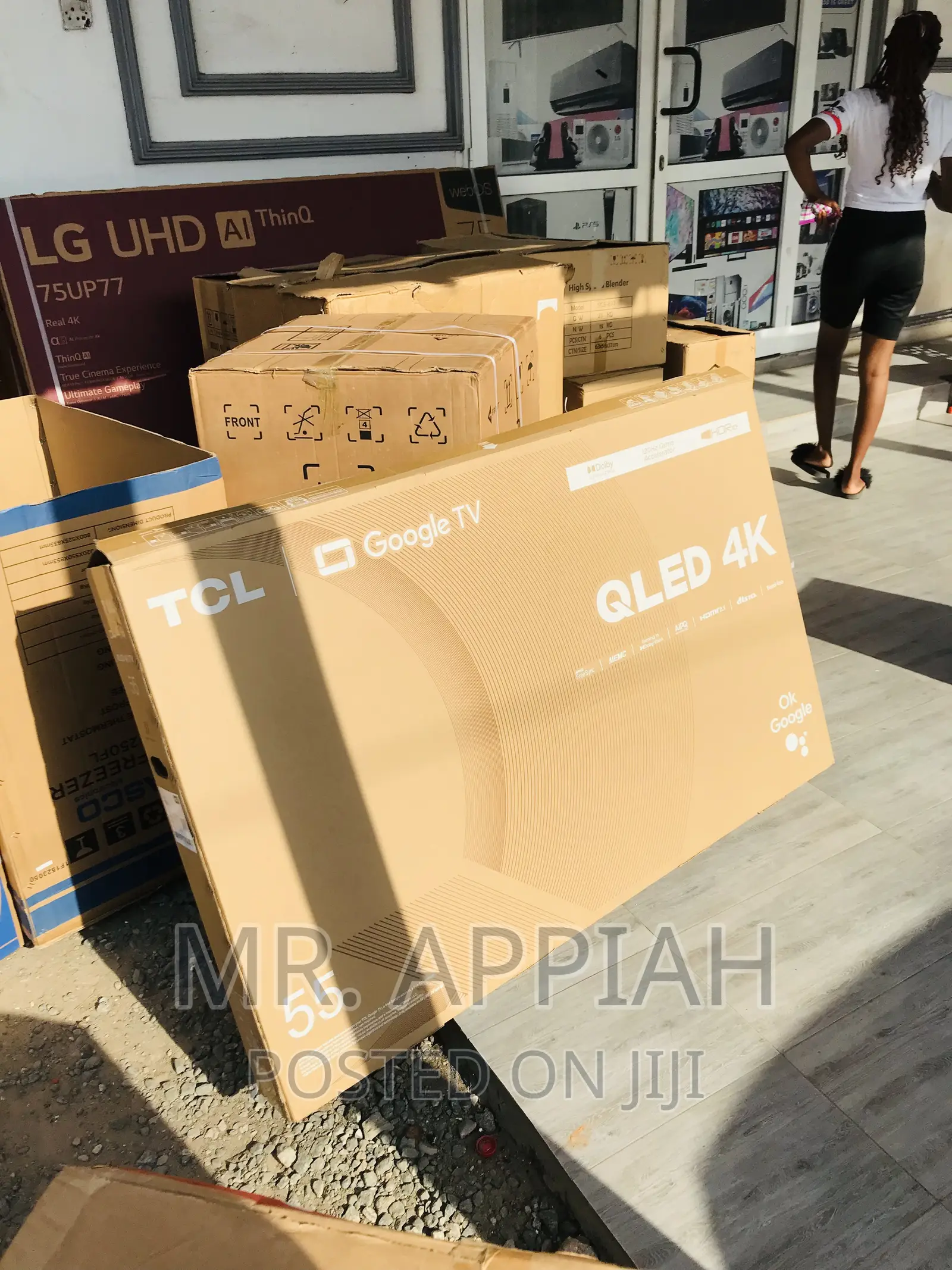 Latest and Durable TCL 55c645 55” Ultra Qled Google Tv.