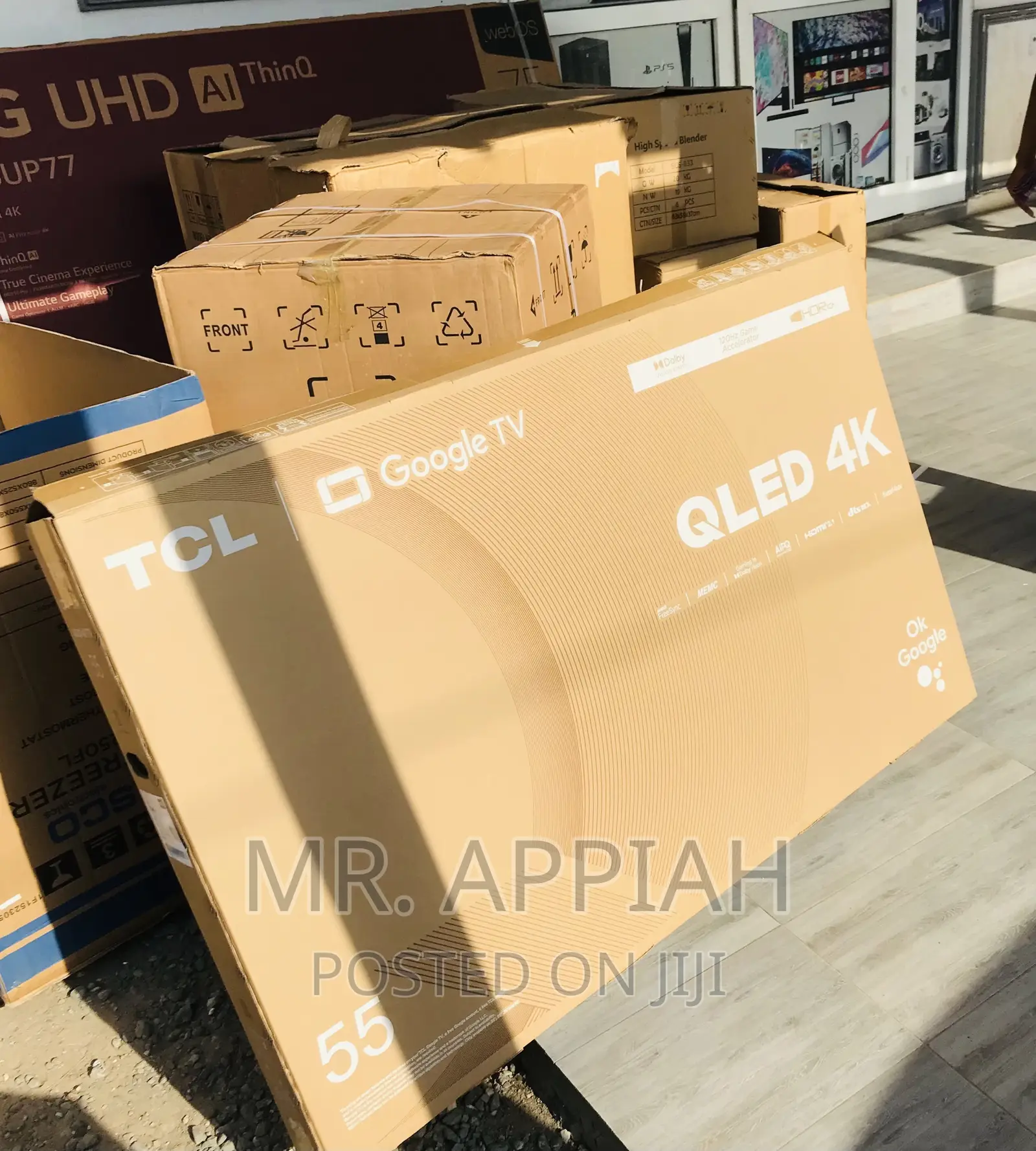 Buy Authentic TCL 55c645 55” Ultra HD Google Qled Tv.