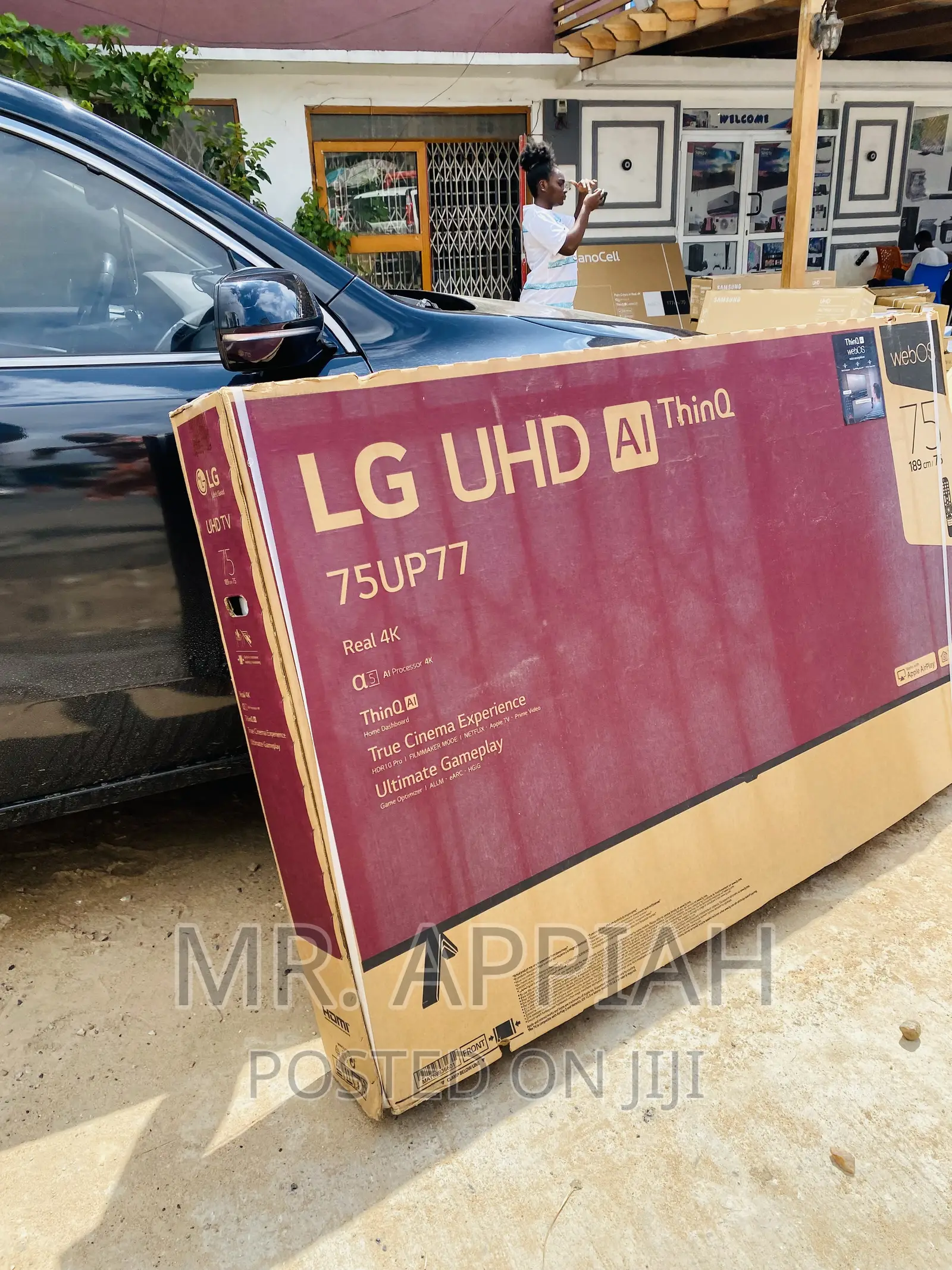 Shop Adorable LG 75up7750 75” Uhd Smart Led Tv(Black).