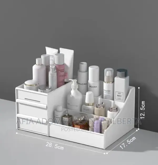 Fashion Makeup/Cosmetic Organiser Box With Drawers